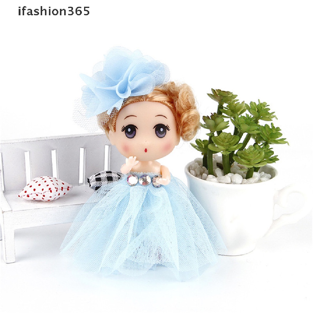 Búp Bê Mini Có Móc Khóa Kích Thước 12cm ifashion365