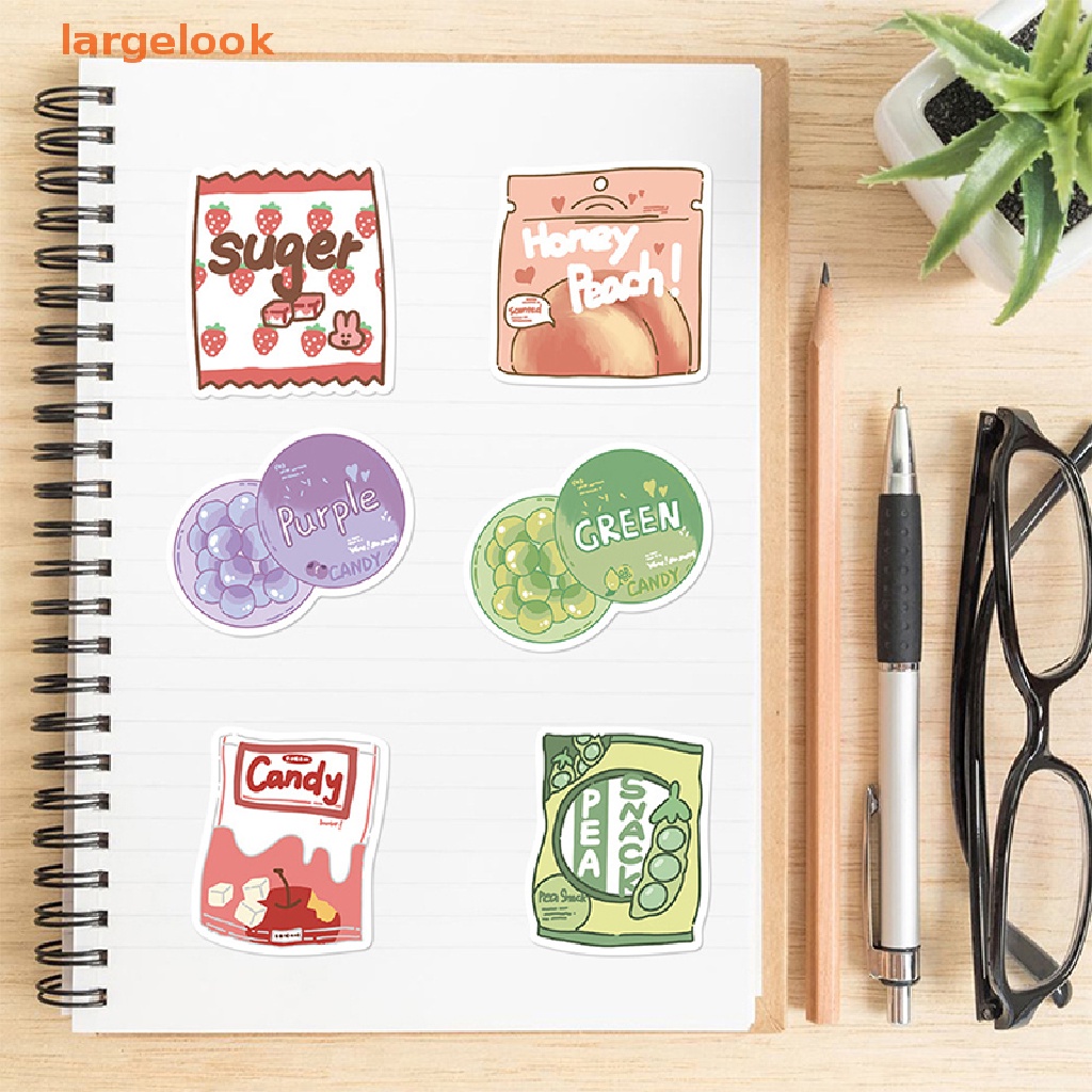 Bộ 50 Miếng Dán Đồ Ăn Vặt Dành Cho Trẻ Em