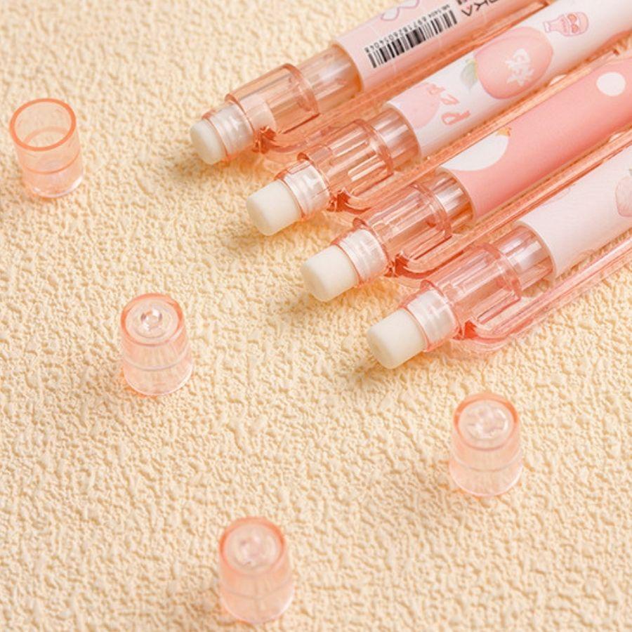 Bút chì bấm họa tiết đáng yêu B83 ngòi 0.5mm, bút chì kim kèm tẩy cực tiện lợi