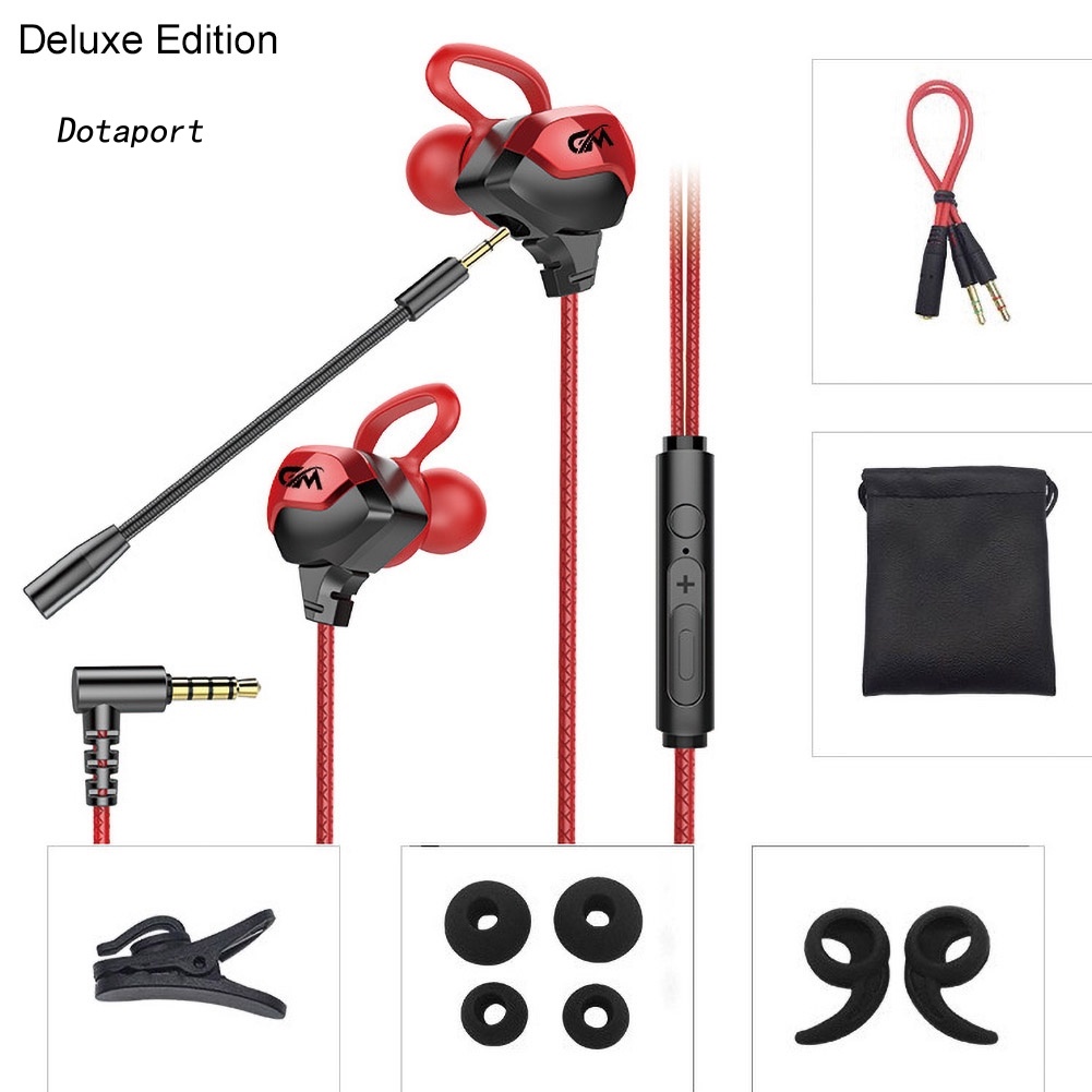 Tai Nghe Nhét Tai KDDT-G3000 Có Micro Jack 3.5mm Cho Điện Thoại / PC
