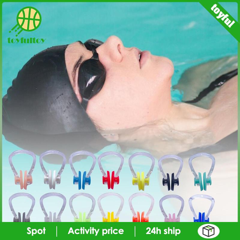 Set 14 Kẹp Mũi Bằng Silicone Bảo Vệ An Toàn Cho Bé Khi Đi Lặn