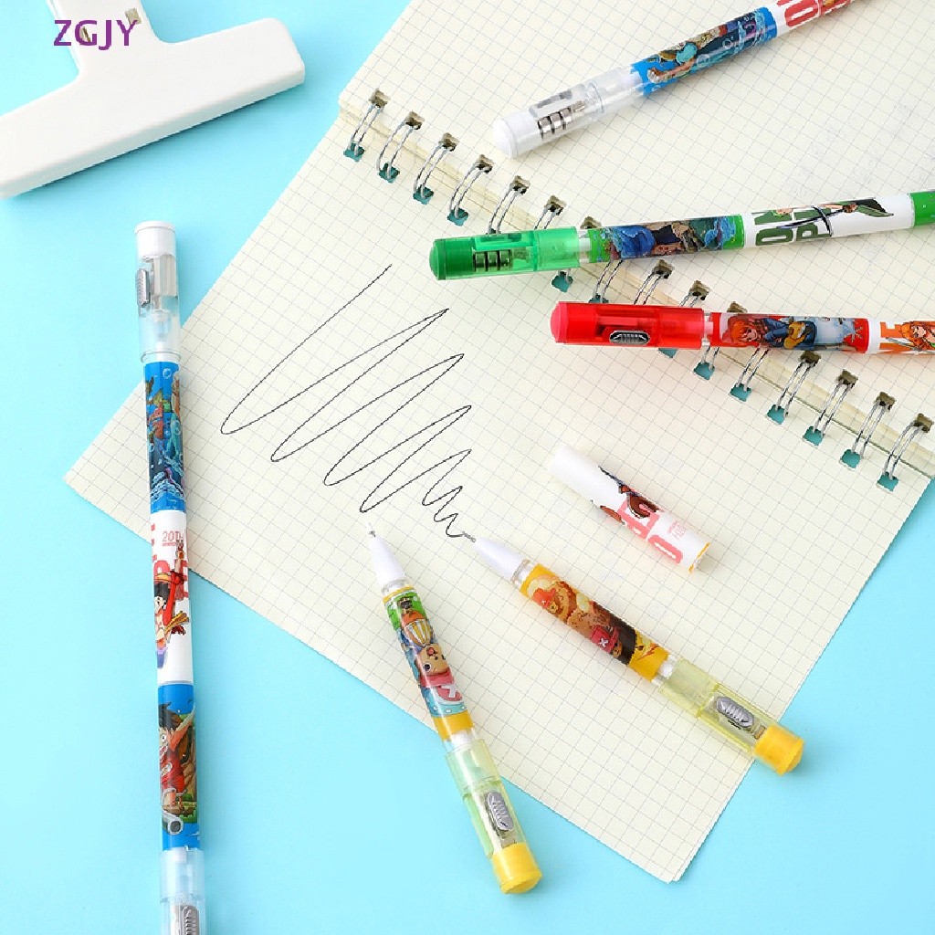 Bút Quay Đồ Chơi ZGJY Hai Đầu Có Đèn Led Phát Sáng Dành Cho Trẻ Em Và Người Lớn Mới