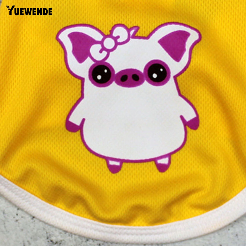 Áo Không Tay In Họa Tiết Hoạt Hình Thời Trang Cho Thú Cưng