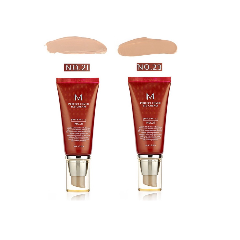 Kem Nền Missha M Perfect Cover BB Cream SPF42/PA+++ 50ml