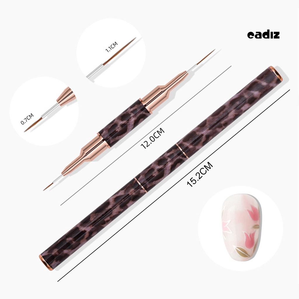 Bút Trang Trí Móng Hai Đầu Lông Mềm Siêu Mịn DIY