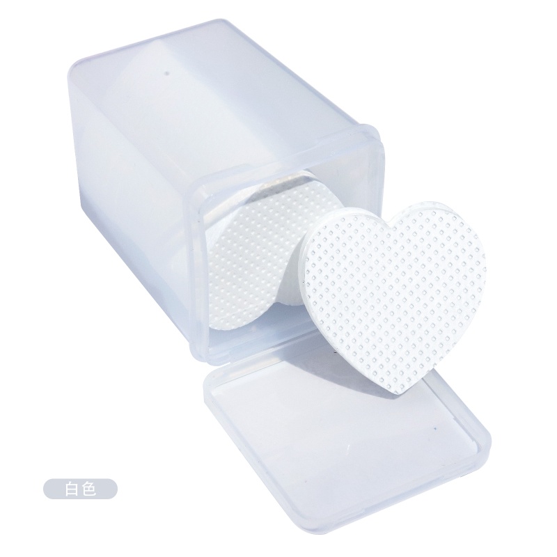 Hộp 200 bông cotton MISSCHEERING tẩy sơn móng/ lông mi giả tiện dụng