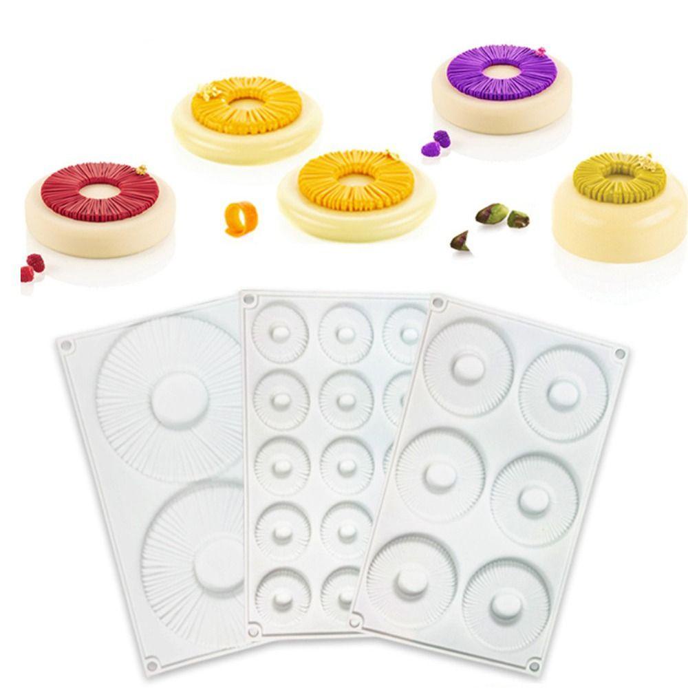 CONOPERY Khuôn Làm Bánh Donut 3D Bằng Nhựa Resin