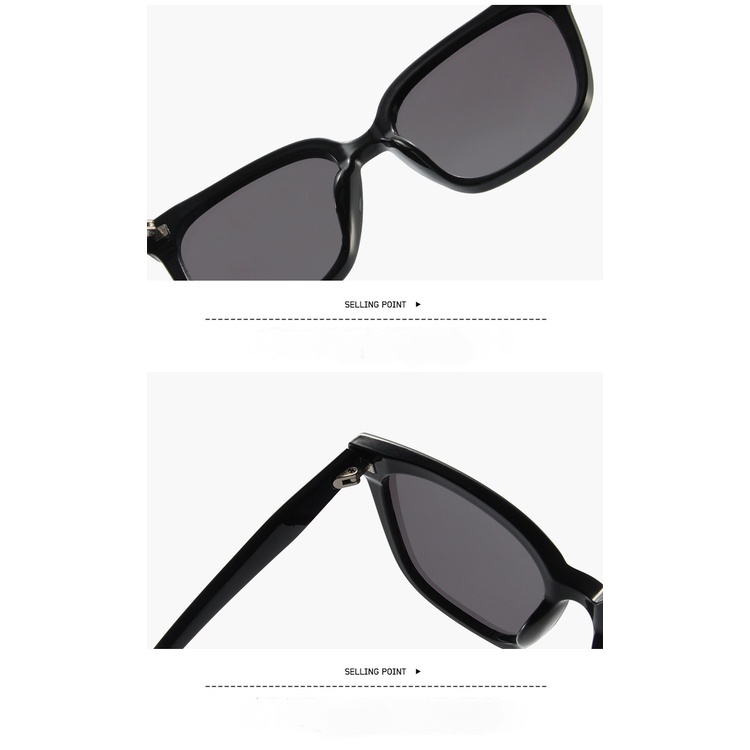 Kính Mát Gọng Vuông Lớn Phong Cách Hàn Quốc Cổ Điển Dành Cho Cả Nam Và Nữ