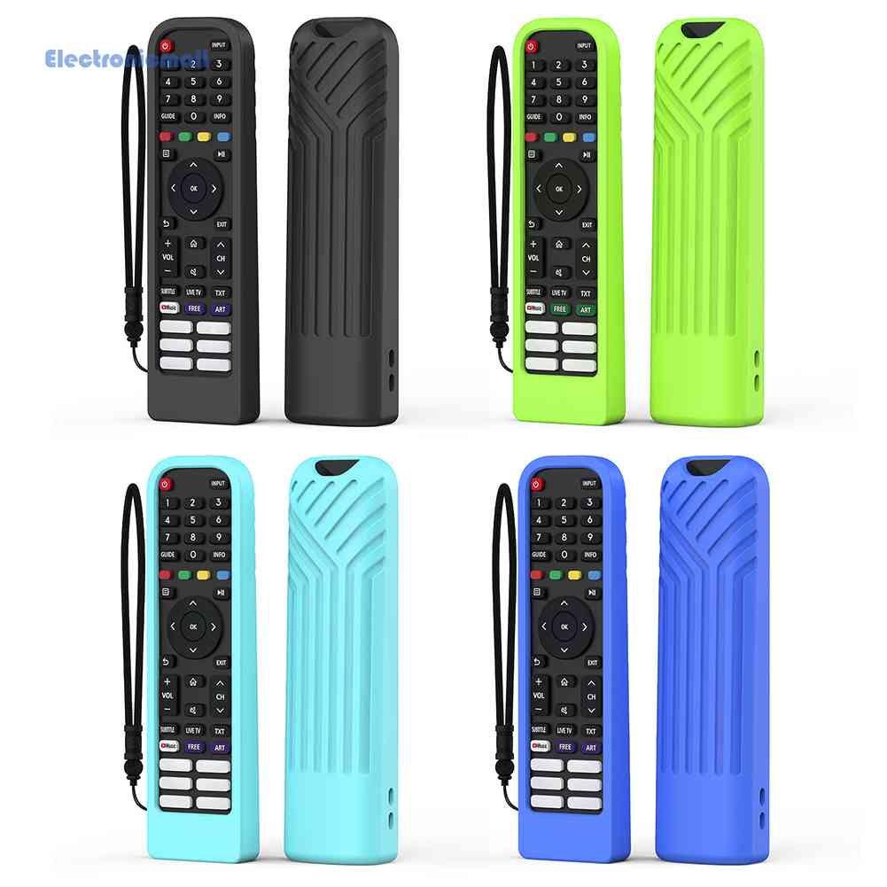 Vỏ Bọc Điều Khiển Từ Xa Bằng Silicone Chống Thất Lạc Cho Hisense EN2P30H EN2R30N EN2K30P [ElectronicMall01.vn]