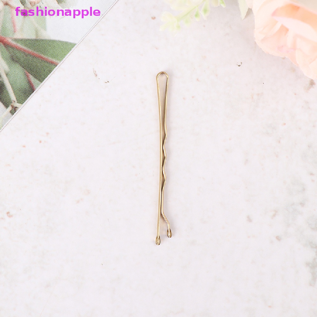 Set 100 Kẹp Tóc Dây Đen Cá Tính