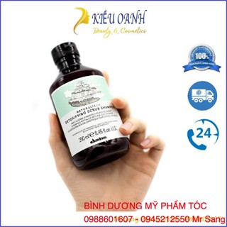 Dầu Gội Thanh Lọc Giải Độc Cho Tóc Và Da Đầu Davines Detoxifying Scrub Shampoo 250ml - 2026