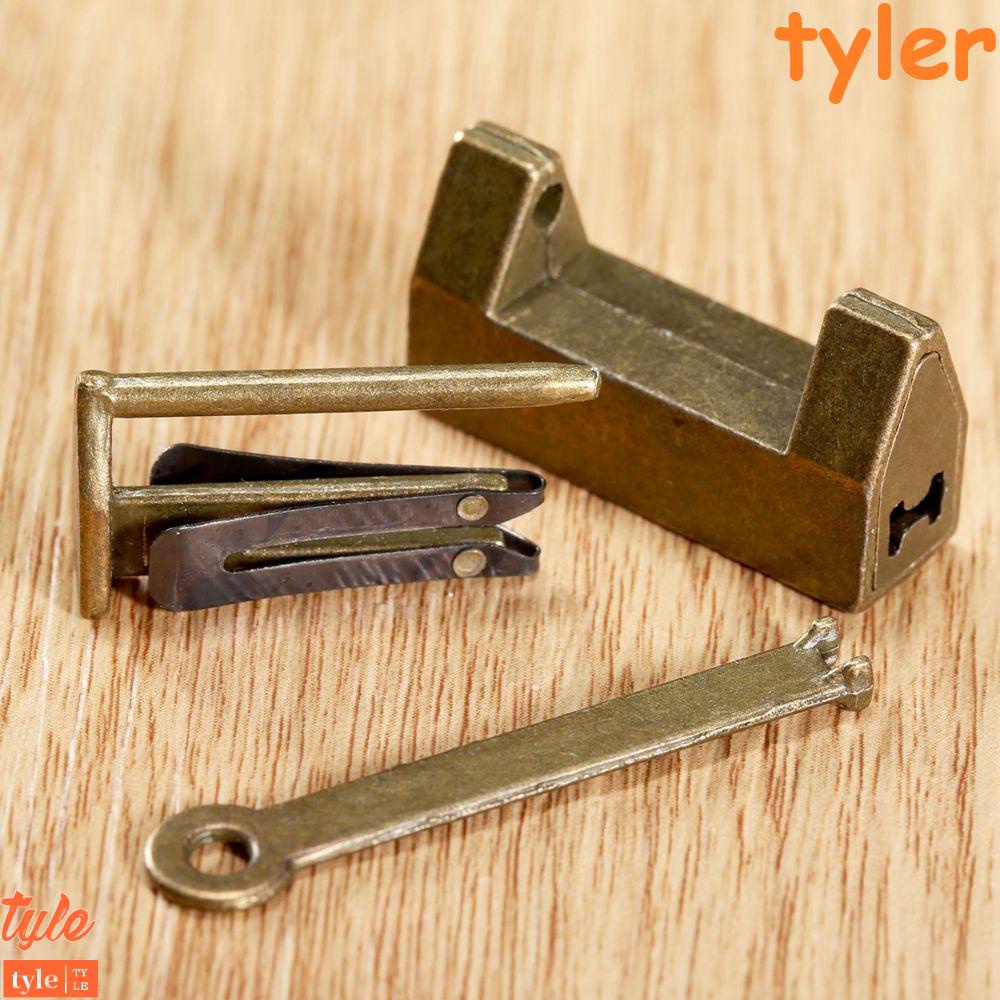 Ổ khóa cửa tủ mini kèm chìa khóa bằng kim loại tiện dụng độc đáo