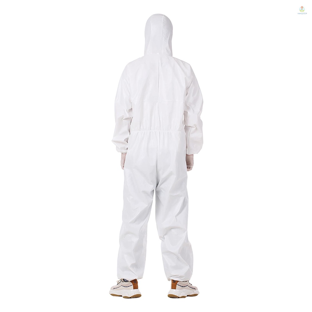 Áo Cách Ly Chống Bụi Chống Tĩnh Điện Bảo Vệ Sử Dụng Một Lần Tiện Lợi