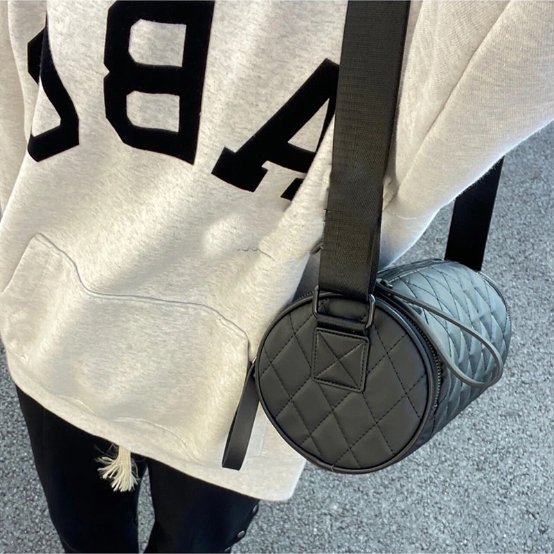 Ielgy Túi Đeo Vai Một Bên Vai Hình Thoi Đơn Giản Hợp Thời Trang Cho Nữ