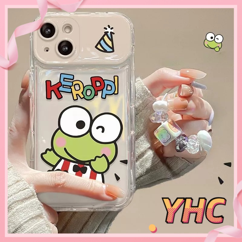 Ốp lưng phone Camera Ếch hoạt hình lật nắp gương trang điểm áp dụng Cho Iphone 6 / 6S / 6splus / se / 7 / 7plus / 8 / 8plus / X / xs / xsmax / 11 / 12 / 13 / 14 / Plus / pro/pro max-8007