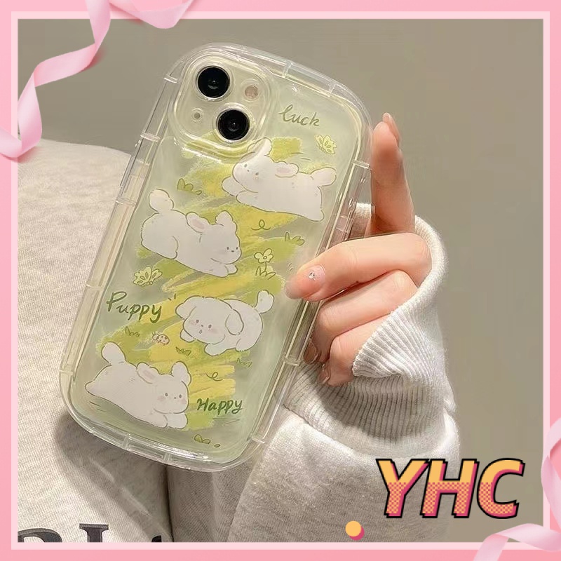 Ốp lưng phone Vỏ xà phòng chống rơi trong suốt của thỏ nhỏ tươi đơn giản được áp dụng Cho iPhone 6 / 6S / 6splus / se / 7 / 7plus / 8 / 8plus / X / xs / xsmax / 11 / 12 / 13 / 14 / Plus / pro / pro max-407