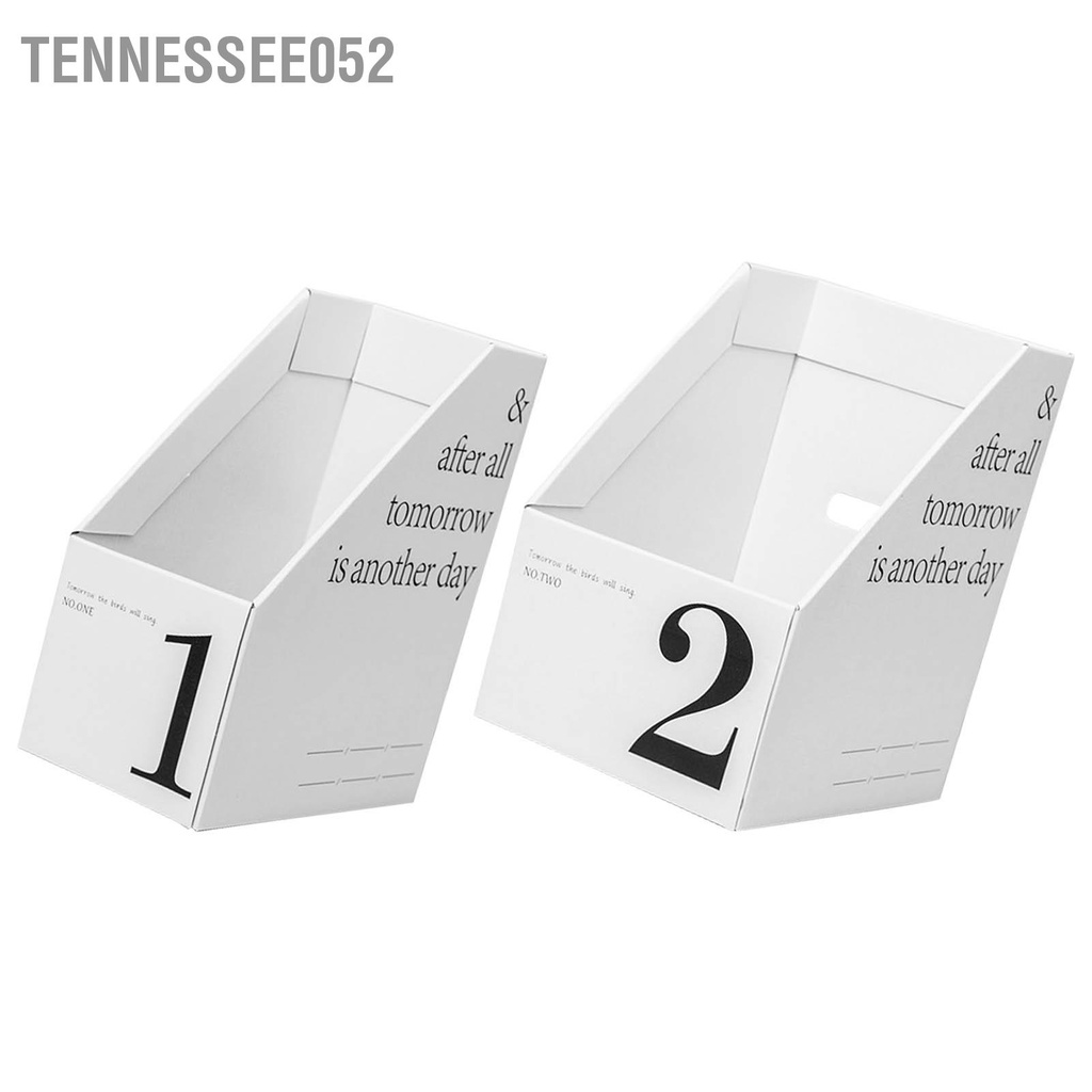 [Hàng Sẵn] Hộp đựng sách - khay đựng tài liệu sách văn decor bàn học Để Bàn Sắp Xếp Sách Sổ Tay Tạp Chí Phong Bì【Tennessee052】