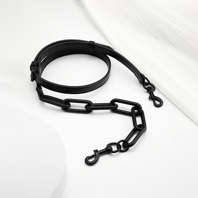 Issey miyake acrylic dây chuyền da hai trong một phù hợp với dây đeo túi tote issey miyake để thay thế diy