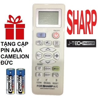 Remote máy lạnh sharp dòng j-tech inverter - điều khiển điều hòa sharp dòng j-tech inverter