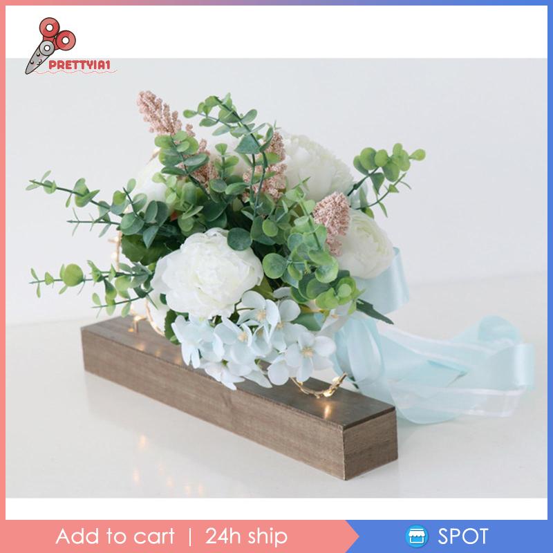 [Prettyia1] Bó Hoa Cưới Giả Cho Cô Dâu