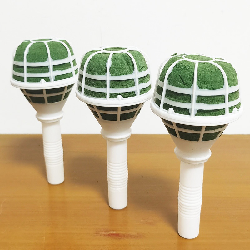 Set 10 Giá Đỡ Bó Hoa Bằng Xốp Có Tay Cầm Tiện Lợi Dành Cho Tiệc Cưới