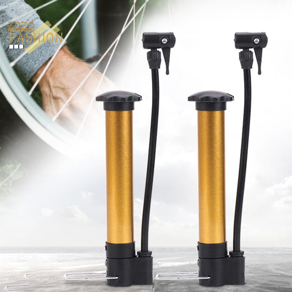 Bơm Xe Đạp Đa Năng Di Động Hình Tròn Tiện Dụng