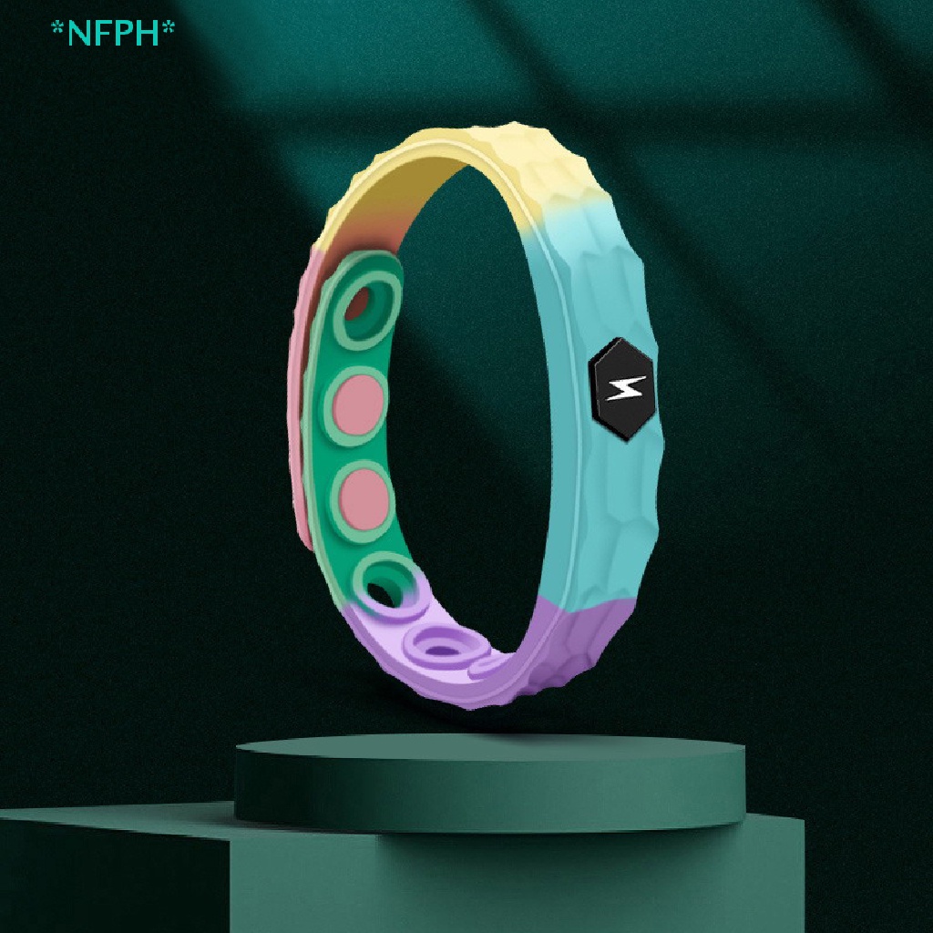 Vòng Đeo Tay Silicone Chống Tĩnh Điện Không Thấm Nước Điều Chỉnh Được Cho Nam Và Nữ Mới