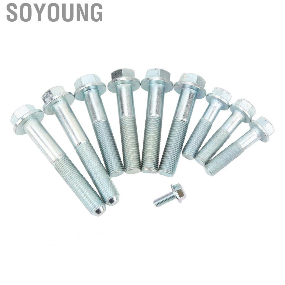 Soyoung K Series Transmission Bolt Kit Durable OEM Design Oil Pan Bolts Bell Housing Bolt for K20 K24 Engine