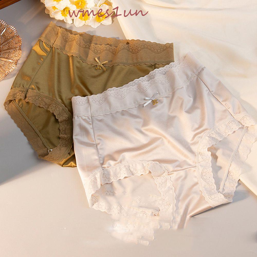 Quần Lót Mềm Mại Thoải Mái WMES15H Màu Đất Lưng Vừa Phong Cách Nhật Bản Cho Nữ