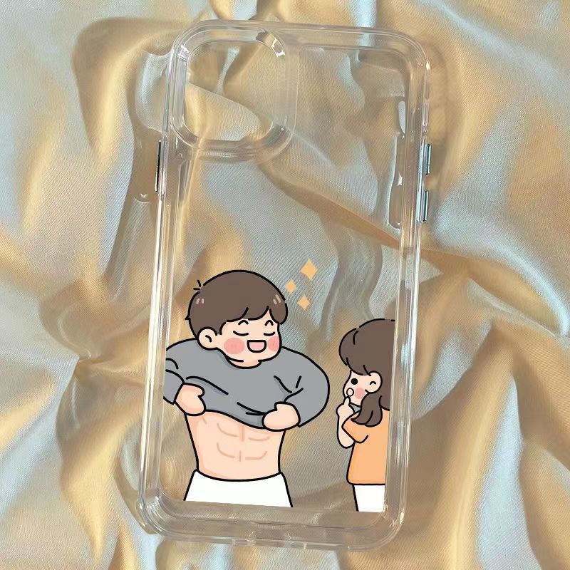 ✅Ốp Điện Thoại Nhựa Abs Trong Suốt Hình Phi Hành Gia Cho Iphone Xs1 xs13iPhone1412 / 8p / Promax11 xr 4RKN