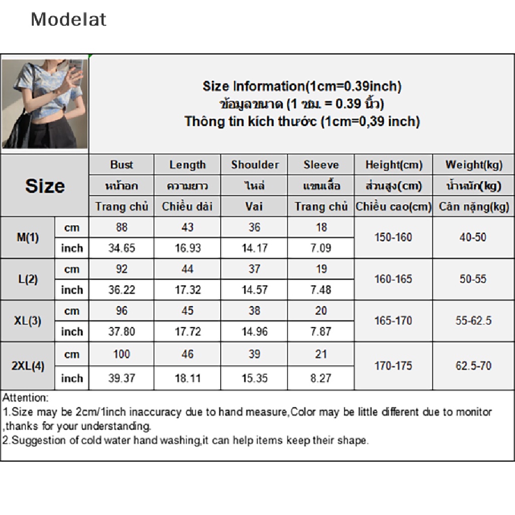 Áo Thun Crop Top Tay Ngắn Cổ Tròn Nhuộm Màu Thời Trang Mùa Hè Cho Nữ