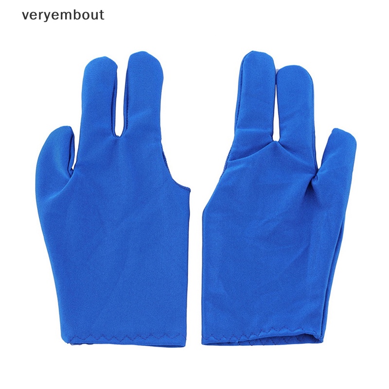 Găng Tay 3 Ngón Hỗ Trợ Chơi Bi Da Chuyên Nghiệp