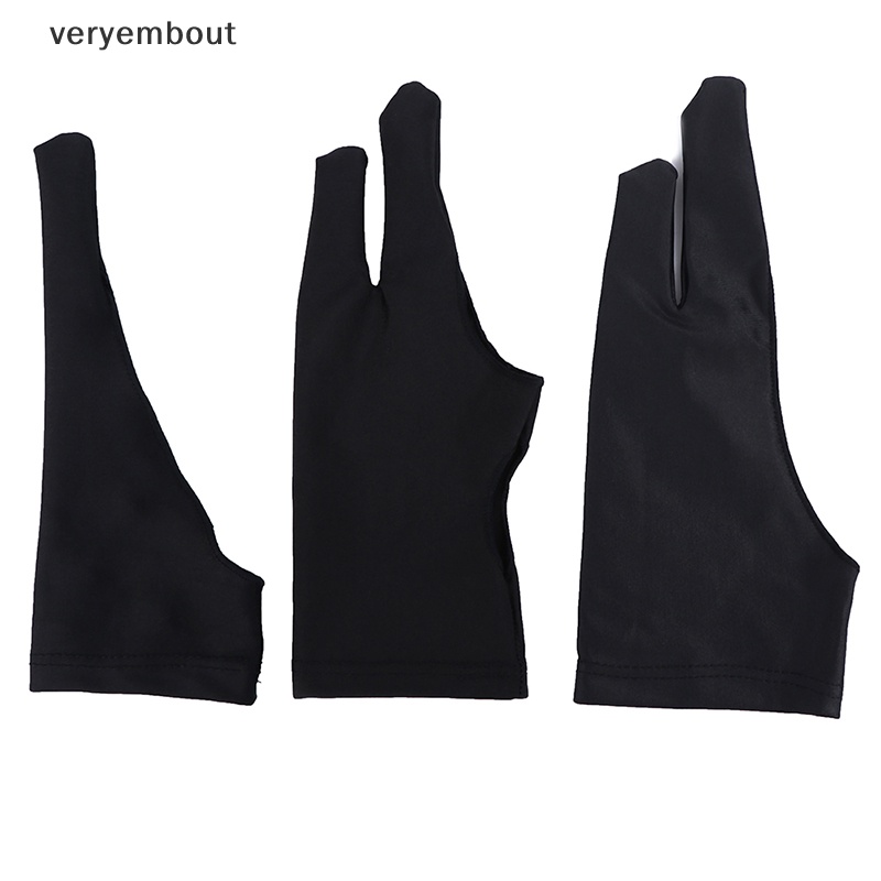 1 Găng Tay Hai Ngón Chống Bám Bẩn Dùng Vẽ &amp; Vẽ Đồ Họa / Bút Cảm Ứng