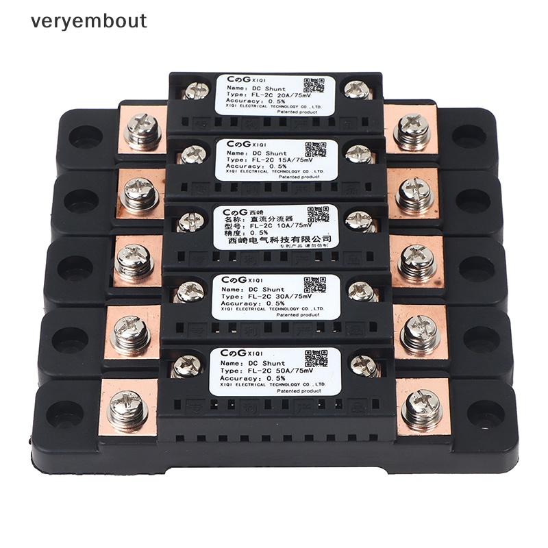 Điện Trở Shunt FL-2C 10A 15A 20A 30A 50A 75MV Ana Chất Lượng Cao