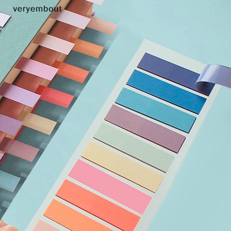 Bộ 60 Giấy Ghi Chú Chống Thấm Nước Tiện Dụng Cho Văn Phòng / Trường Học DIY