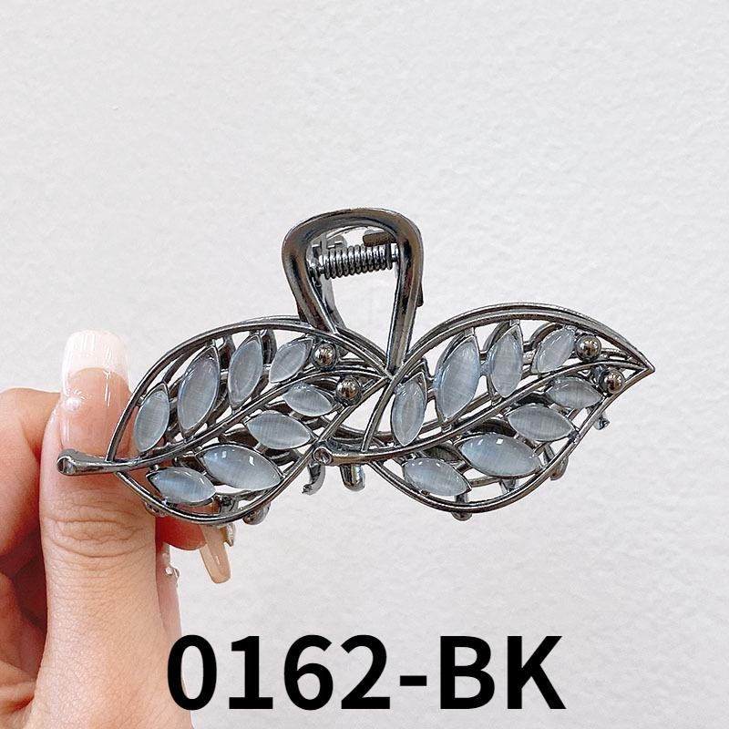 Kẹp Tóc Hình Cá Mập Đính Đá Pha Lê Lúa Mì Phong Cách Hàn Quốc Dễ Phối Đồ Thời Trang