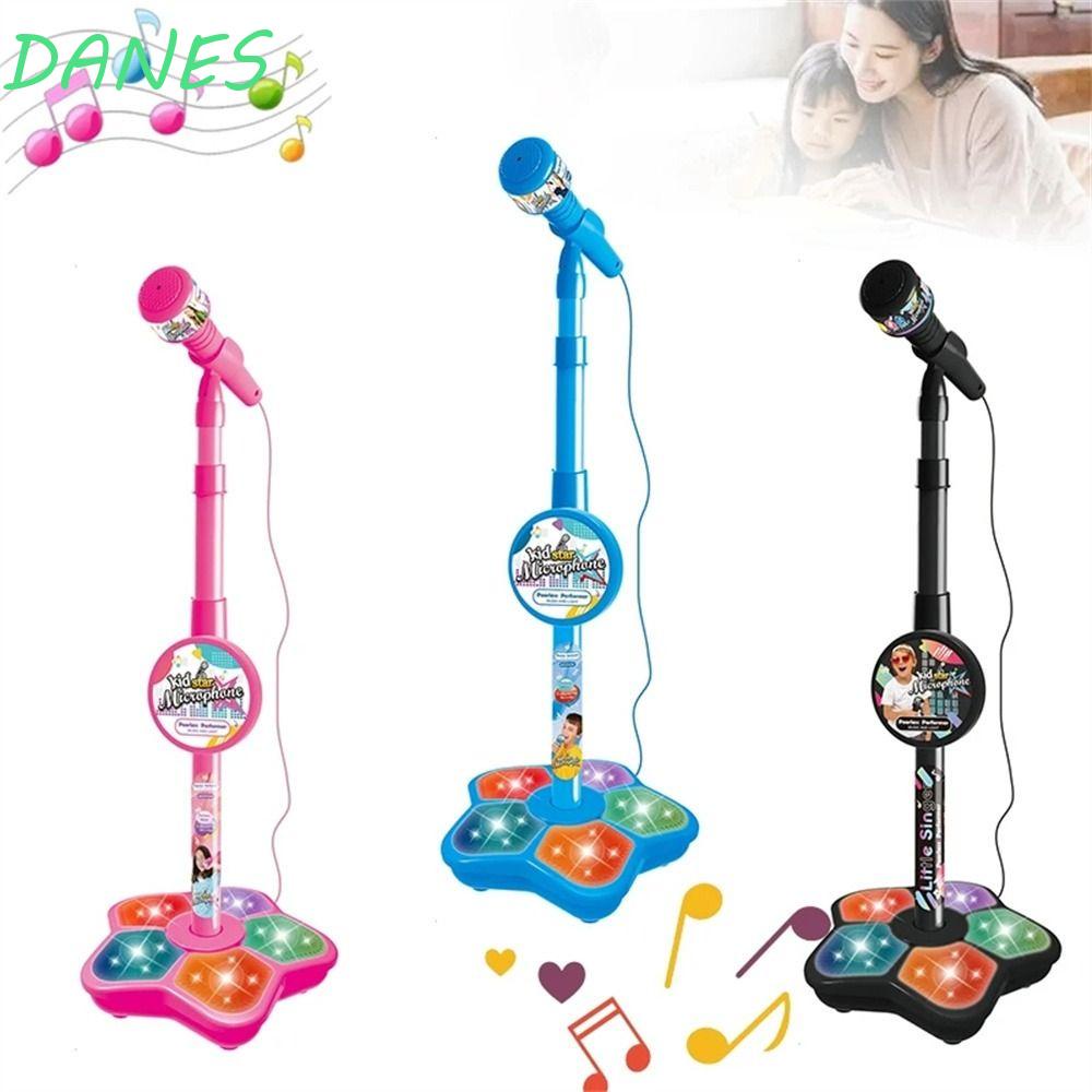 Micro Đồ Chơi Có Đèn LED Và Giá Đỡ Dùng Để Hát Cho Bé