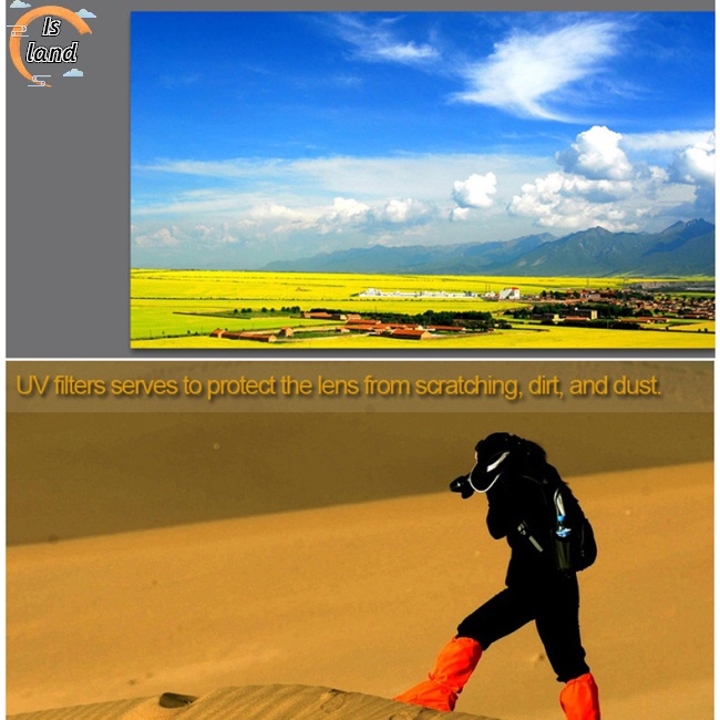 Kính Lọc Phân Cực ZOMEI UV Cho Máy Ảnh SLR DSLR