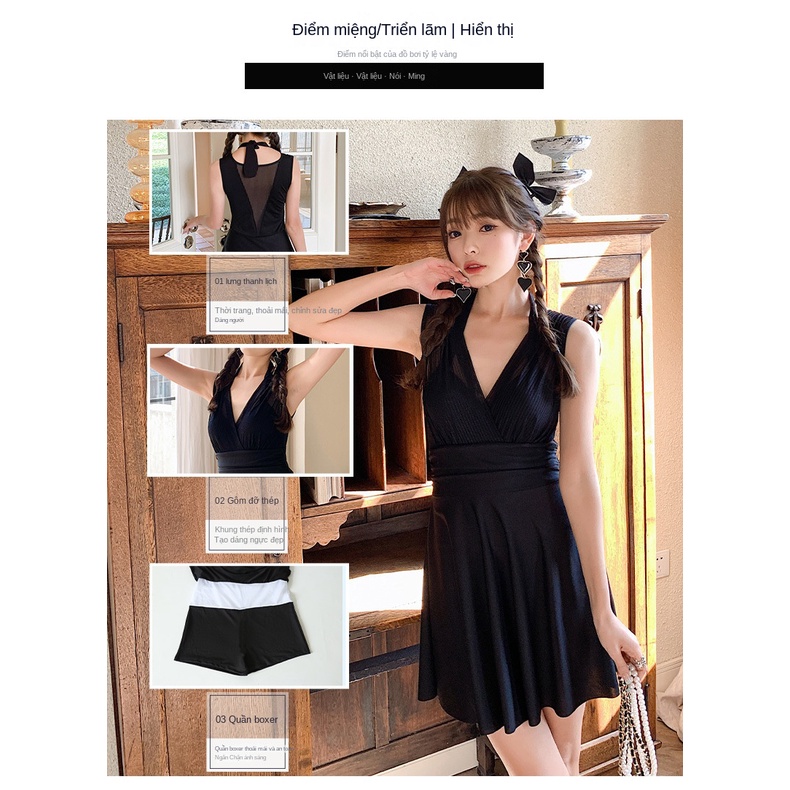 Baiya Đồ Bơi Một Mảnh Ôm Bụng Có Đệm Thép Hỗ Trợ Che Bụng Quyến Rũ Thu Hút Nóng Sw