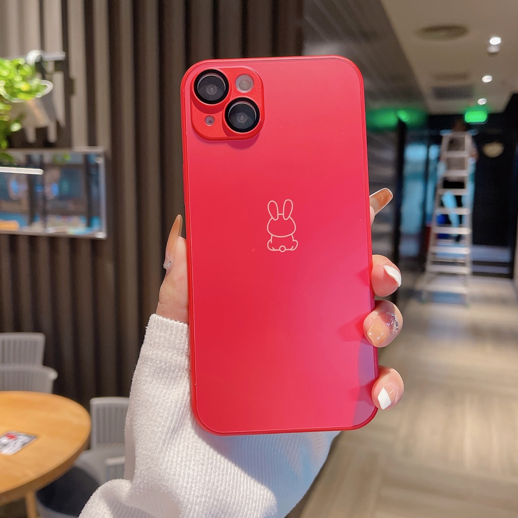 Ốp Điện Thoại Thời Trang Chống Sốc Màu Lạt Cho iPhone 11 12 13 14 PRO MAX XR XS 7 8 Plus