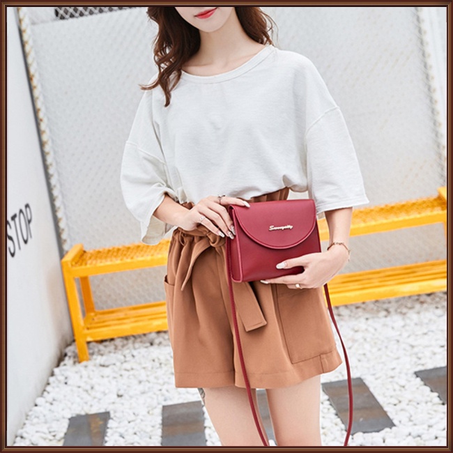 Túi Đeo Chéo Thiết Kế Đơn Giản Thời Trang Cho Nữ