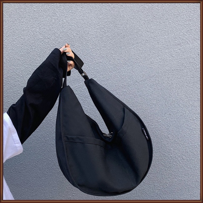 Túi Đeo Chéo Vai Bằng Vải Thời Trang Sành Điệu Dễ Thương Cho Nữ