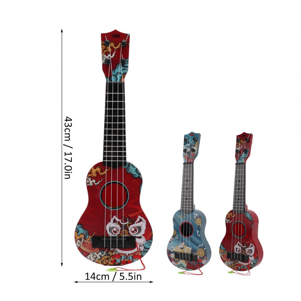 Đồ chơi đàn ukulele mini, Đàn ukulele nhỏ, Nhựa Mini Instrument Quà tặng mẫu giáo  AKOASM