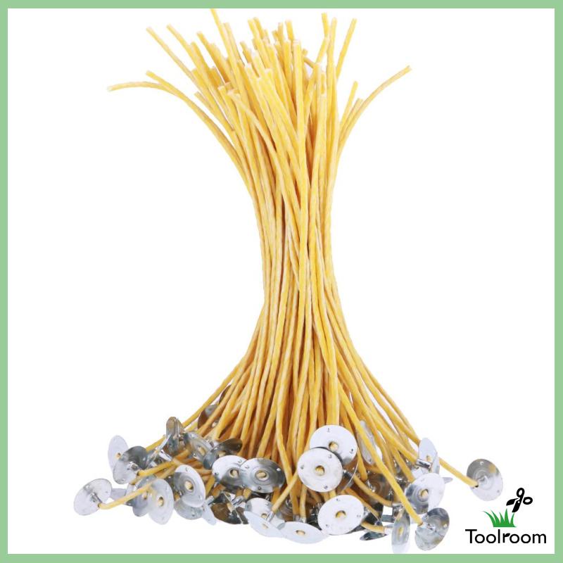 Bộ 50 Dây Bấc Làm Nến Sáp Ong 20cm DIY