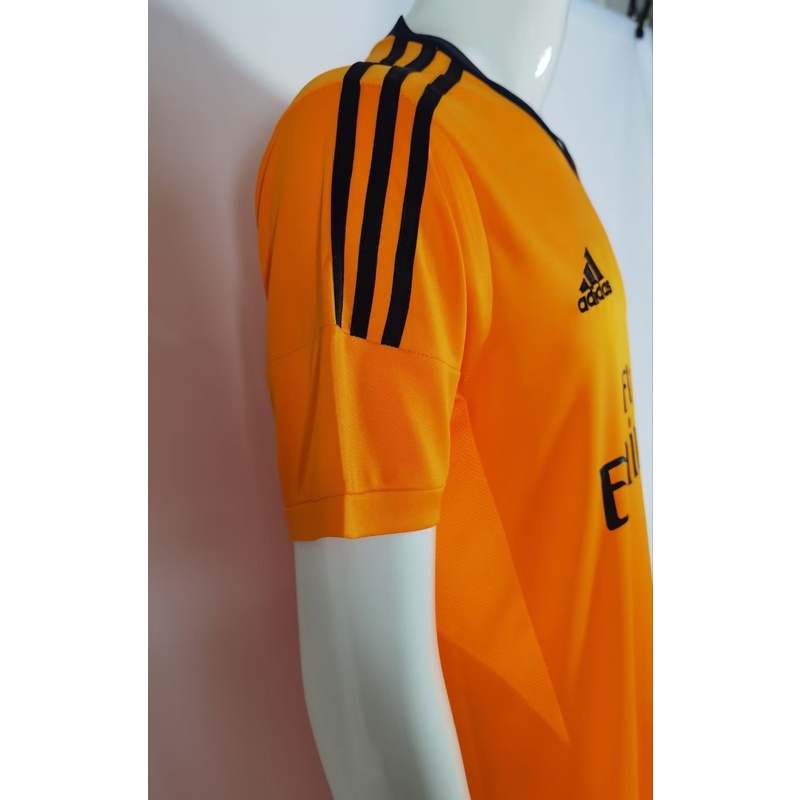 Áo Thun Thể Thao Tay Ngắn In Logo Real Madrid Size S-XXL 13-14 Phong Cách Vintage Cho Nam