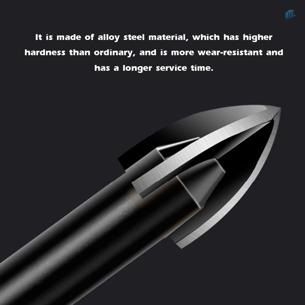 Bộ 6 Mũi Khoan Lỗ Đa Năng Bằng Cacbua Chuyên Dụng Khoan Tường / Kính / Gốm Sứ / Gỗ s2mwvn