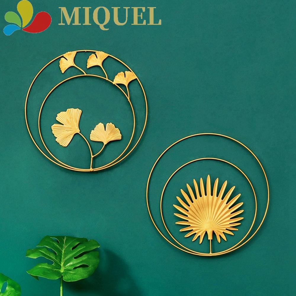 Lá Phong Treo Tường Trang Trí Bằng Kim Loại Phong Cách Bắc Âu