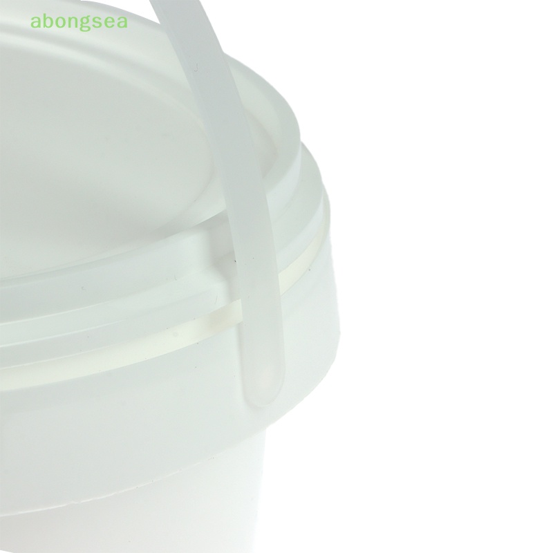 Xô Nhựa Trong Suốt Dung Tích 500 / 1000ML Có Tay Cầm Và Nắp Đậy