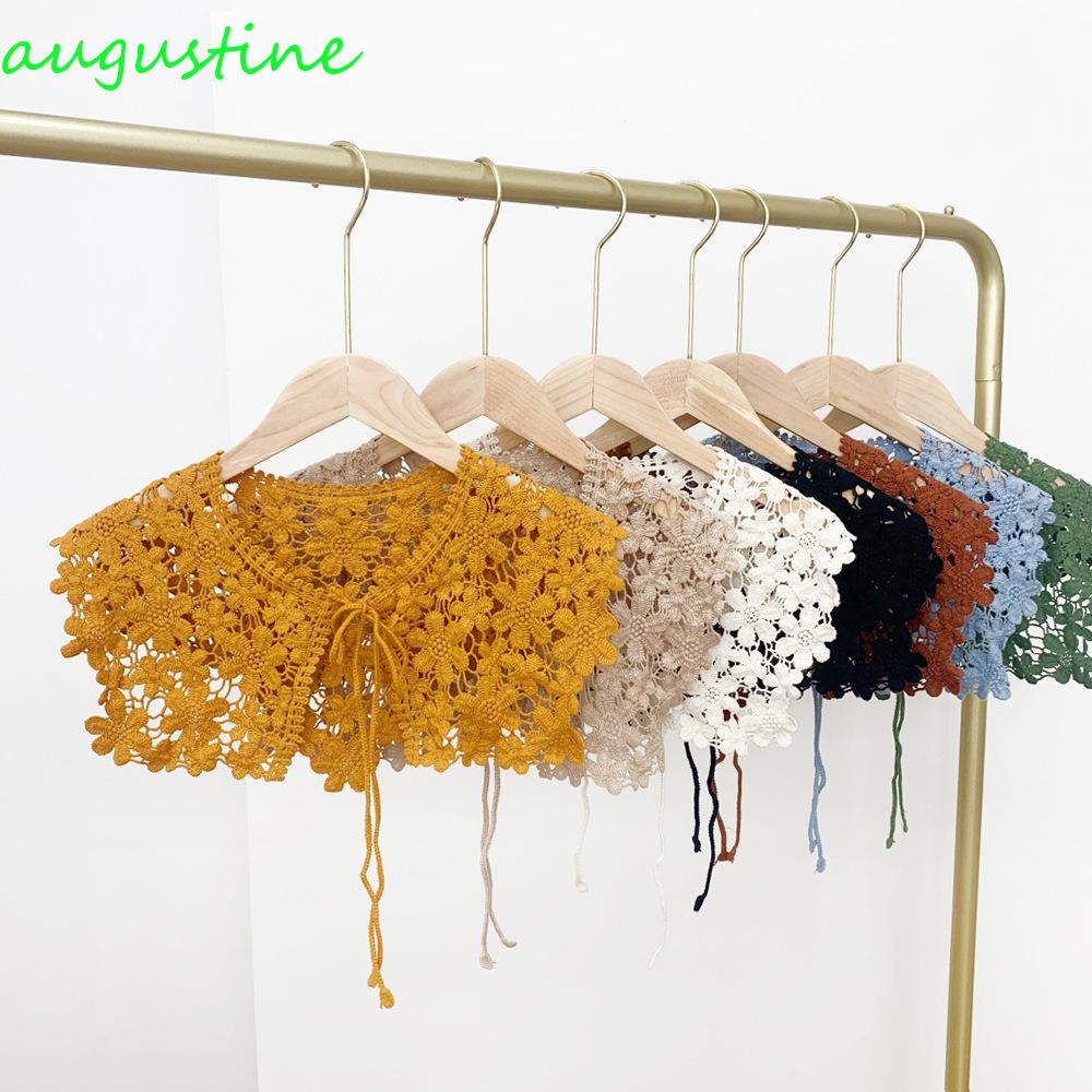 Cổ Áo Giả Thêu Ren Phong Cách Cổ Điển Dành Cho Nữ