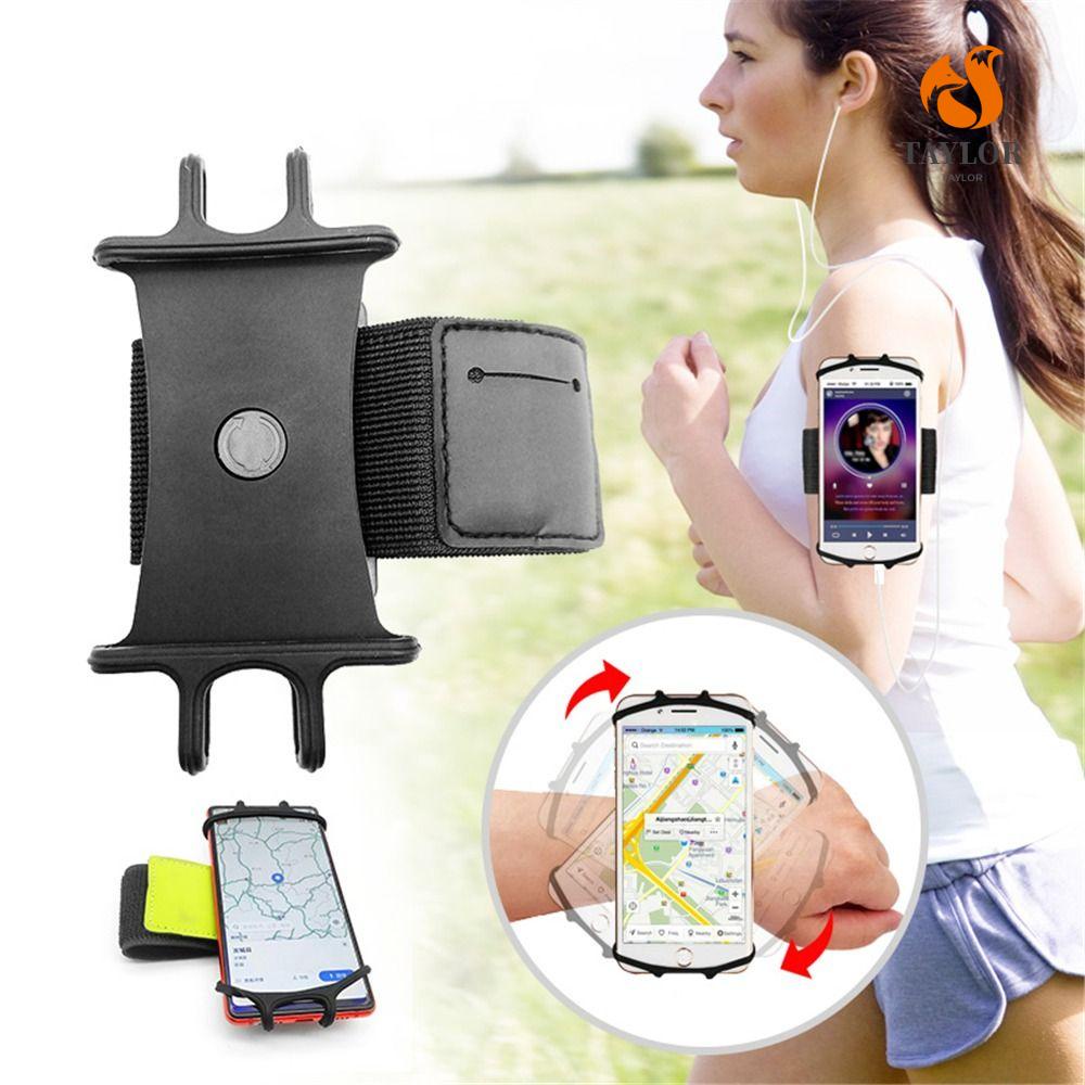 Túi Đựng Điện Thoại Đeo Cánh Tay Chạy Bộ Ban Đêm TAYLOR1 Có Thể Xoay Được